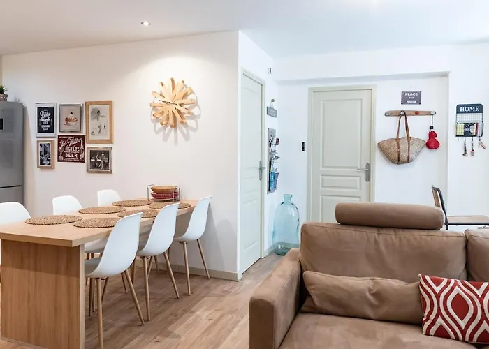 Appartement Le Cocon Au Centre D'arcachon, à Pied *